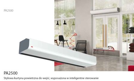 Kurtyna powietrzna FRICO PAF2510W