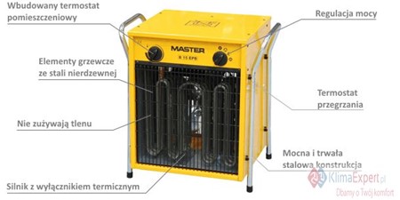 Nagrzewnica MASTER B3 ECA