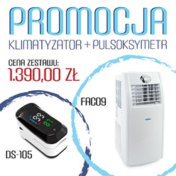 Klimatyzator Fral FAC09 + Pulsoksymetr DS105